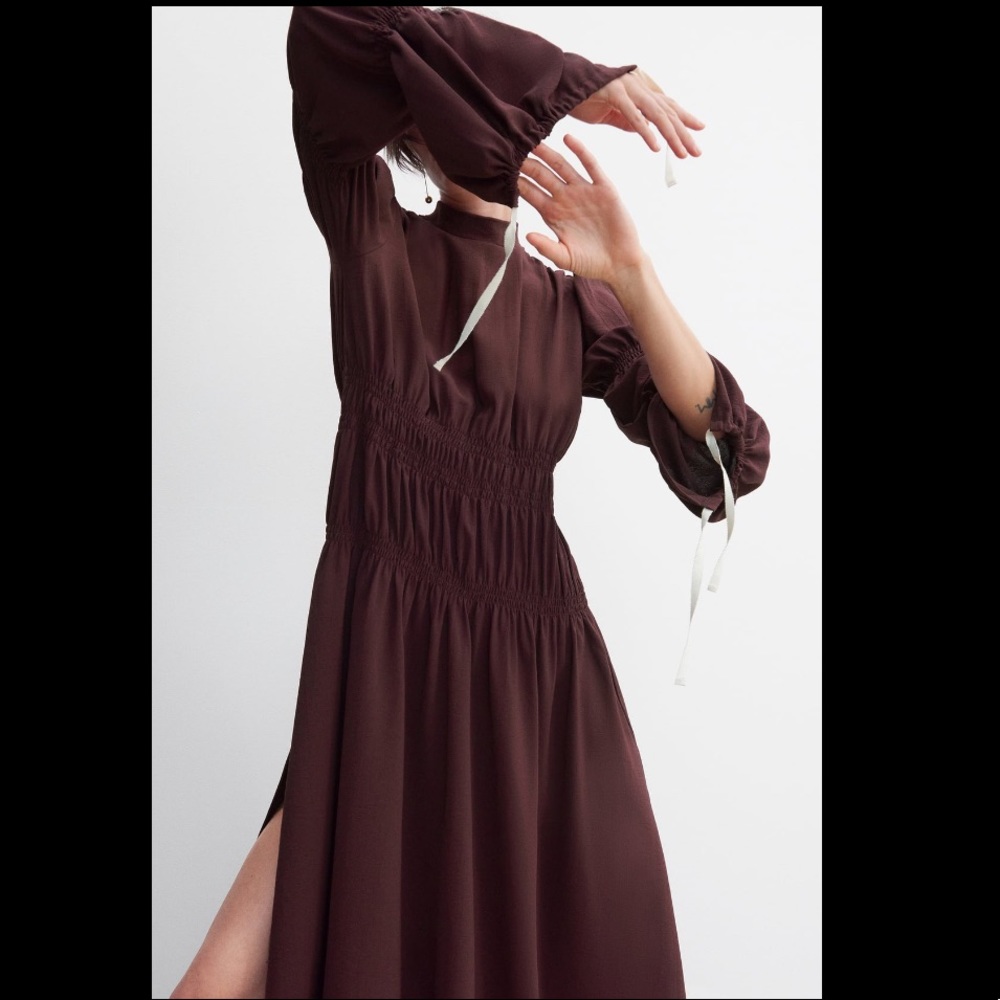 ZARA JADE PATON ART DECO POTTERY DRESS M-L